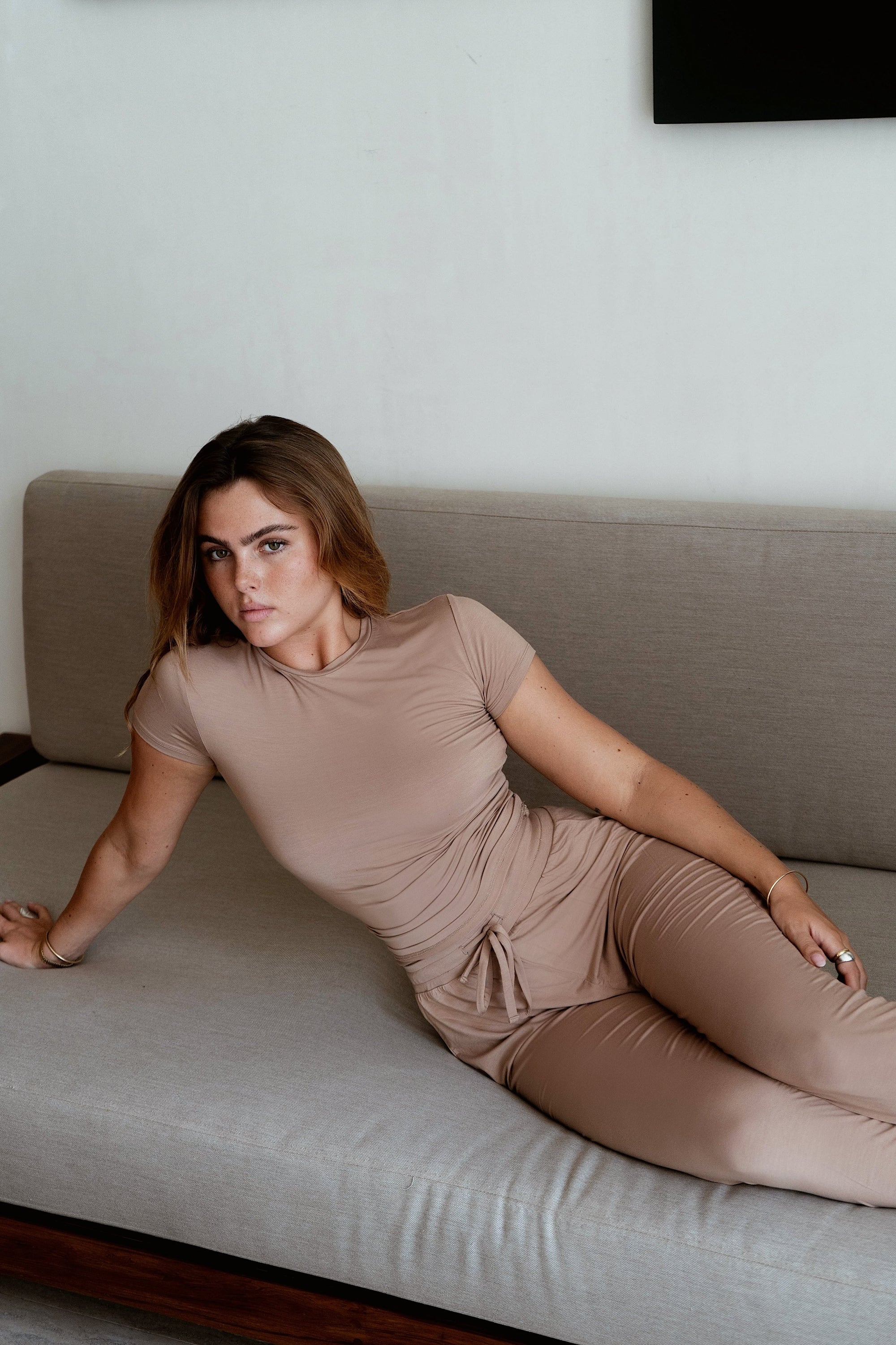 Spiced Chai Sculpt round neck t-shirt