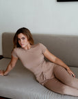 Spiced Chai Sculpt round neck t-shirt