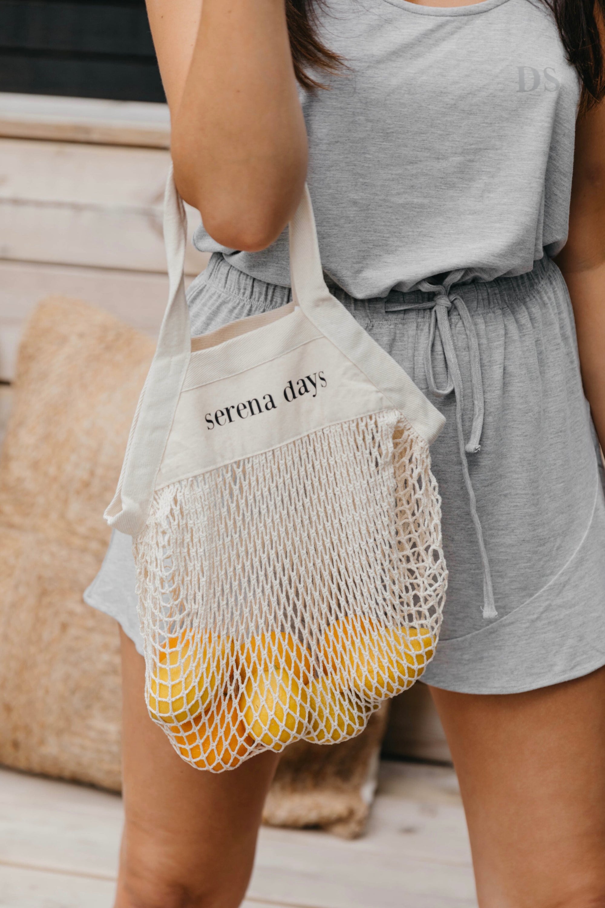 Serena Days organic cotton mesh bags