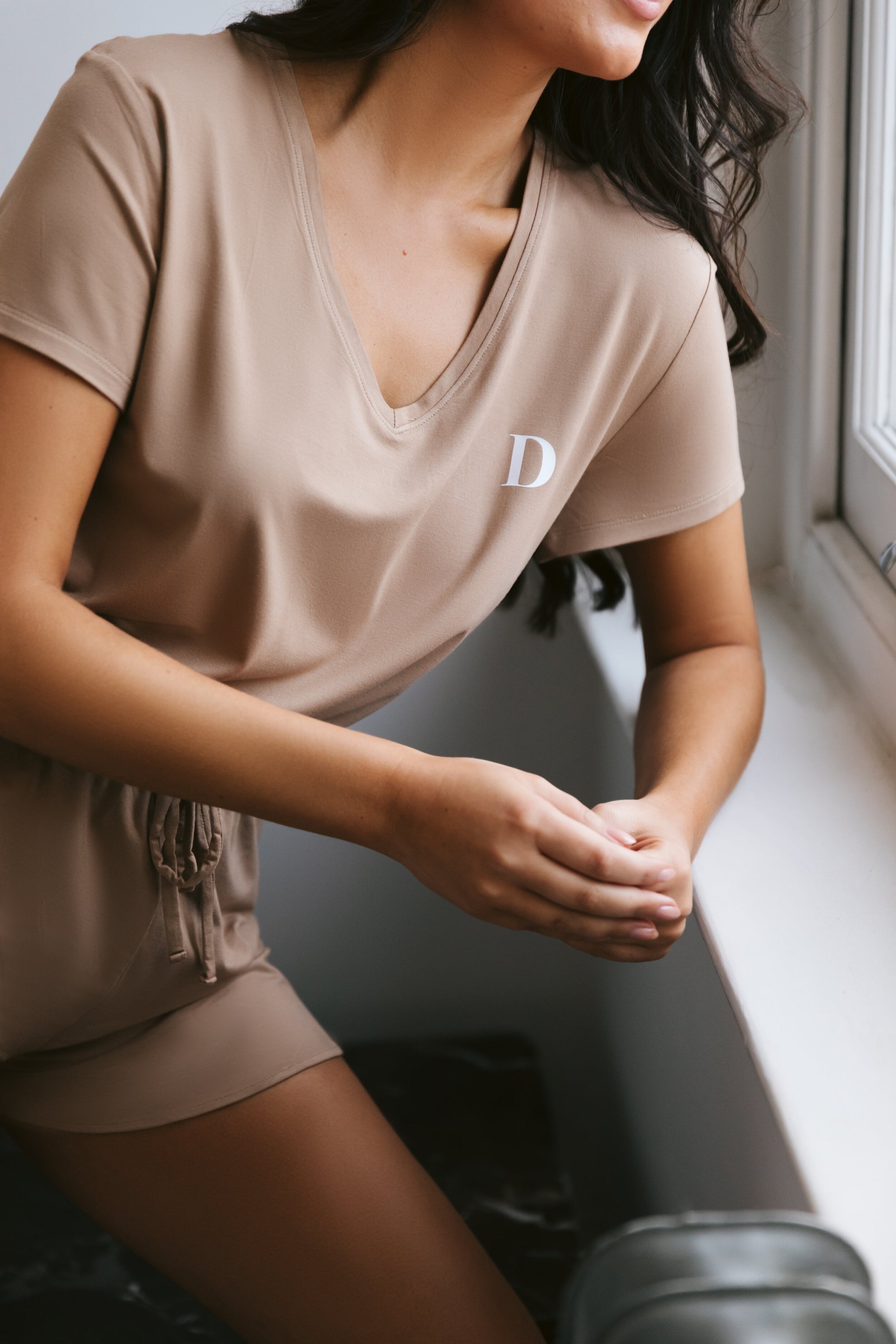 Spiced Chai V-neck t-shirt