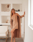 Spiced Chai V-Neck Sleep Dress