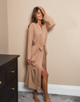 Spiced Chai Long Belted Robe - PRE-SALE dispatch w/c 24th Nov