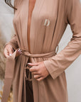 Spiced Chai Long Belted Robe - PRE-SALE dispatch w/c 24th Nov