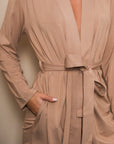 Spiced Chai Short Belted Robe