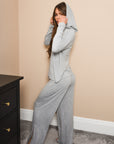 Pebble Grey Luxe Hoodie