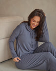 Charcoal Grey Luxe Hoodie