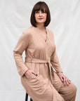 Spiced Chai Short Belted Robe
