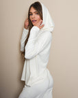 Soft Ivory Luxe Hoodie