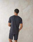 SD MAN True Black t-shirt and short bamboo set