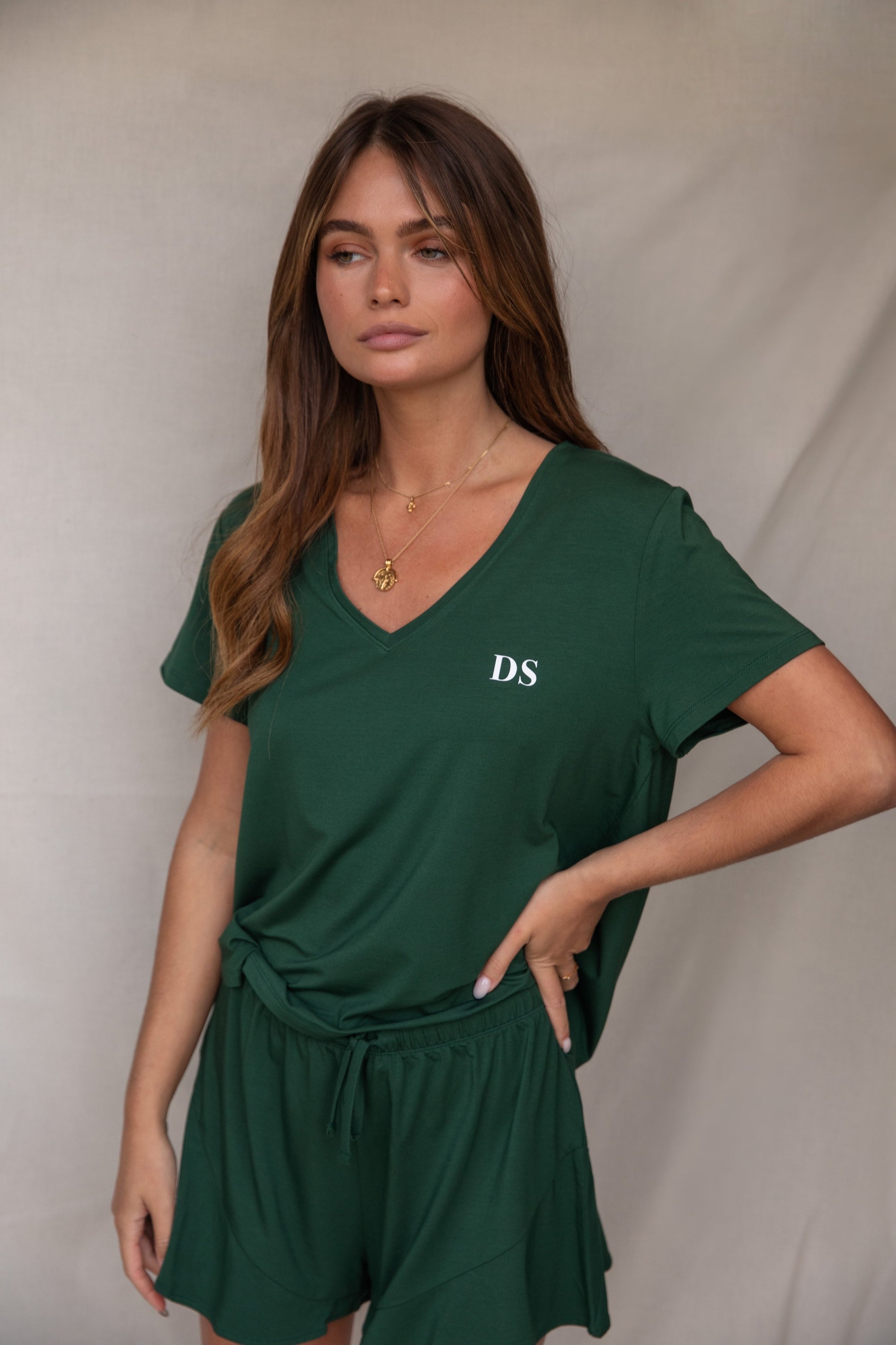 LIMITED EDITION Deep Forest V-neck t-shirt