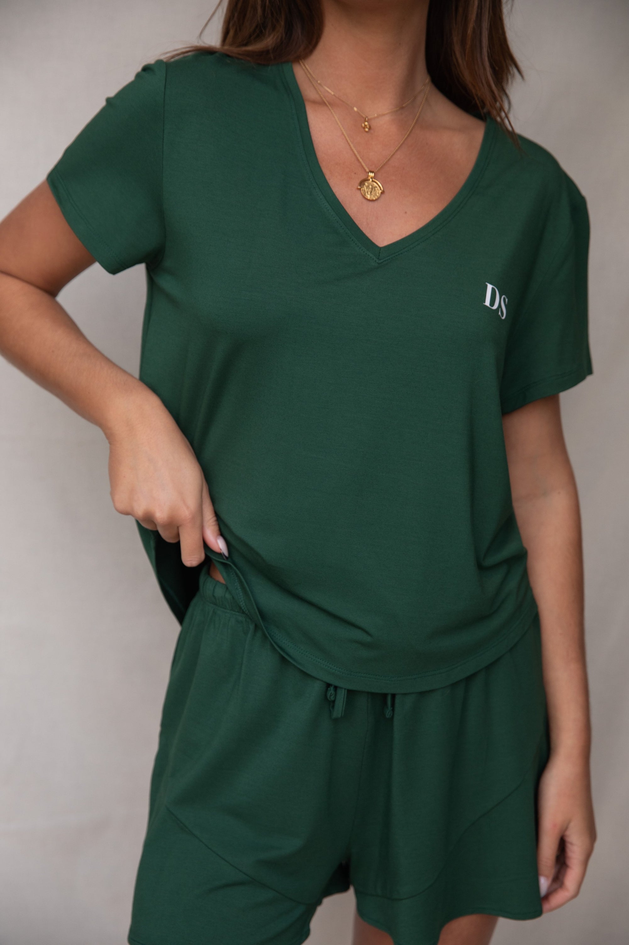 LIMITED EDITION Deep Forest V-neck t-shirt