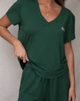 LIMITED EDITION Deep Forest V-neck t-shirt