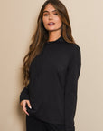 True Black Luxe Hoodie