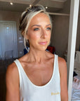 Bridal PJ Soft Ivory scoop-neck vest