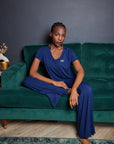 LIMITED EDITION Midnight Navy V-neck t-shirt